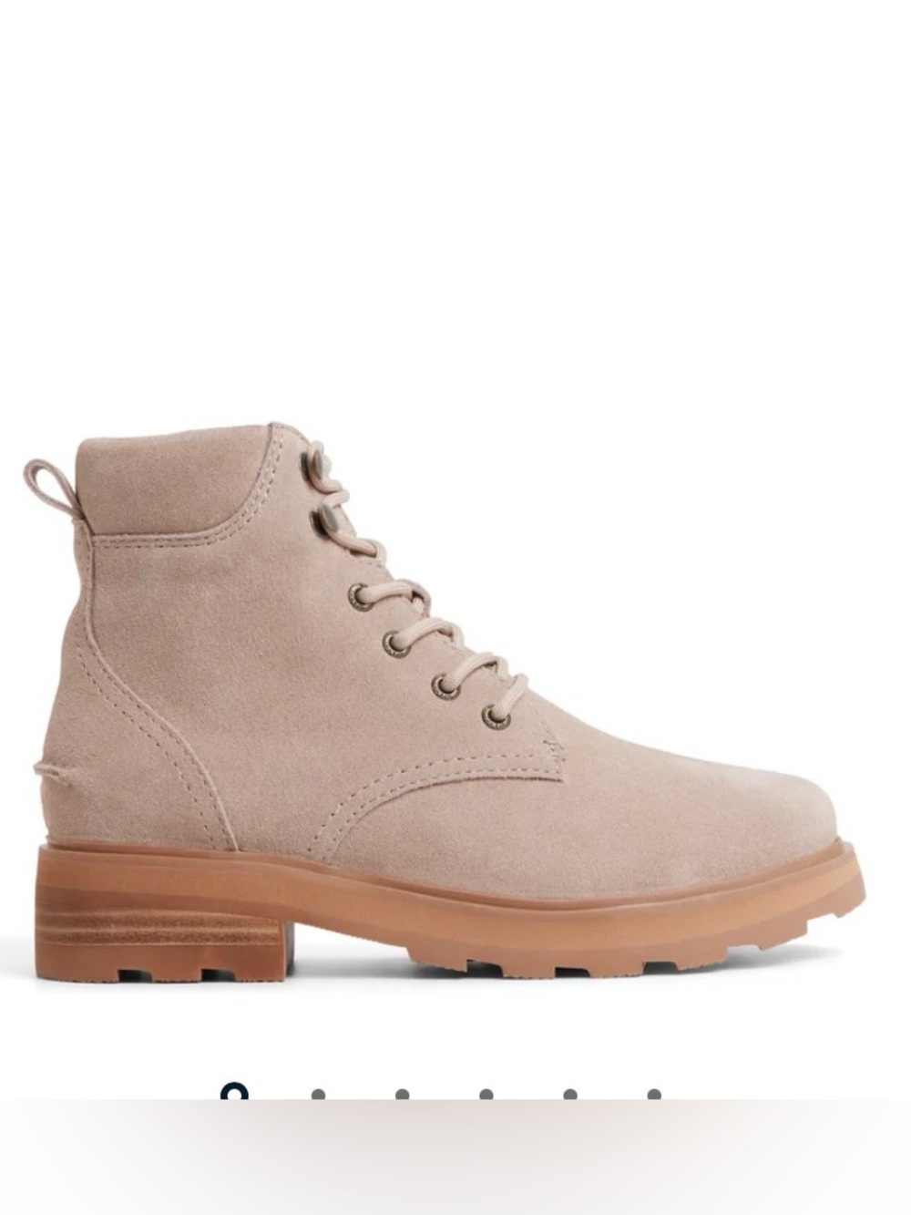 Sherry Tahoe Lug Boot
Ankle Boots, Lug Sole, leather, taupe,new in box, sz 7